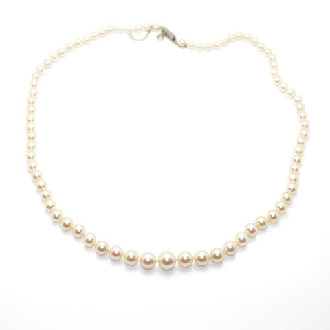 Bijoux Ancien Collier en Perle (126-47/A0-56/3