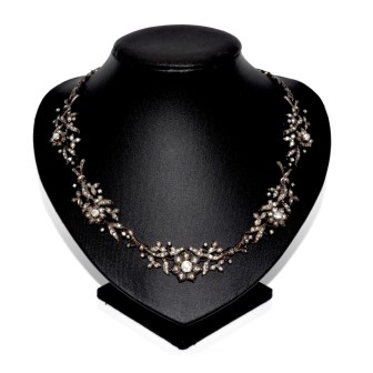 Bijoux anciens - Collier ancien diamants, vers 1850 