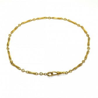 Bijoux anciens - Collier ancien en or jaune 