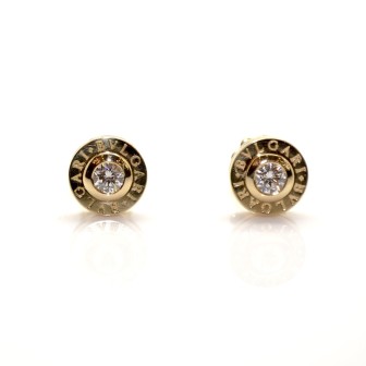 Bijoux récents - BULGARI - Boucles d'oreilles diamants