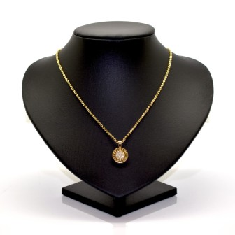 Bijoux anciens - BULGARI - Collier en or jaune