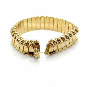 Bijoux anciens - Bracelet Tank, vers 1940