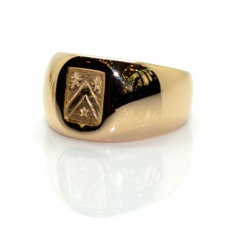 Bijoux anciens - Bague chevalière or