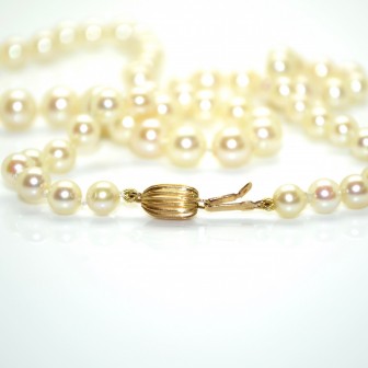 Bijoux anciens - Collier de perles vintage