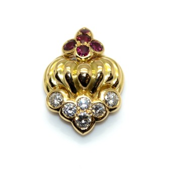 Bijoux anciens - CHAUMET - Pendentif vintage