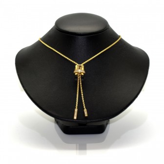 Bijoux anciens - PIAGET - Collier "Possession" en or jaune et diamants