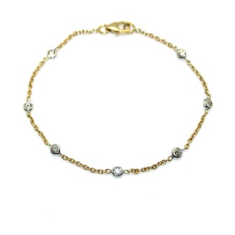 Bijoux récents - Bracelet diamants 
