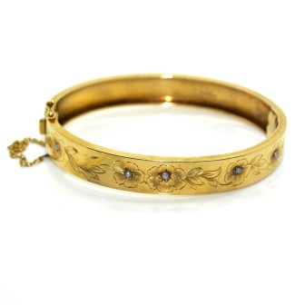Bijoux anciens - Bracelet jonc ancien