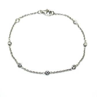 Créations - Bracelet diamants