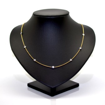 Créations - Collier diamants
