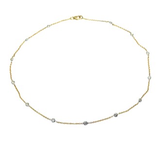 Bijoux anciens - Collier diamants
