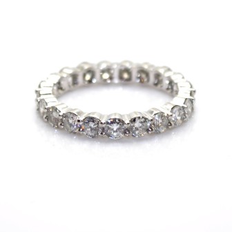 Bijoux récents - Alliance américaine diamants - Env. 2,10 carats