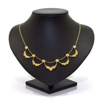 Bijoux anciens - Collier draperie ancien