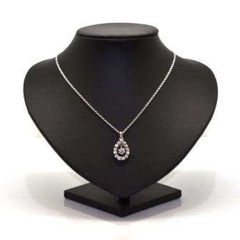 Bijoux anciens - Pendentif diamant 