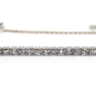 Bijoux anciens - Bracelet diamants art déco