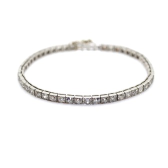 Bijoux anciens - Bracelet diamants art déco