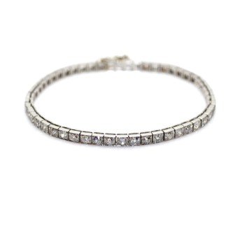 Bijoux anciens - Bracelet diamants art déco