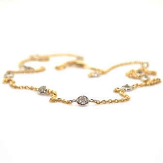 Créations - Collier diamants