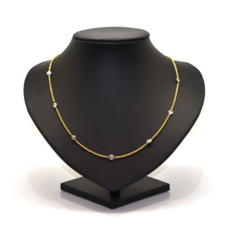 Créations - Collier diamants