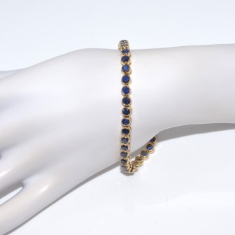 Bijoux anciens - Bracelet saphirs