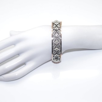 Bijoux anciens - Bracelet jonc Napoléon III 
