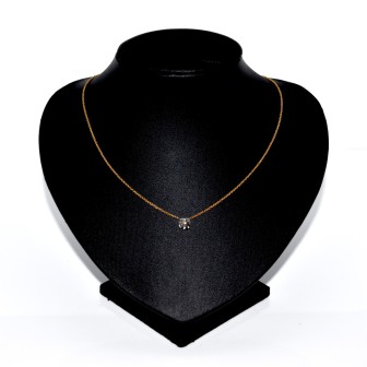 Bijoux anciens - Pendentif diamant 0,97 carat