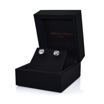 Bijoux récents - Boucles d'oreilles (puces) diamants - 2,37ct total