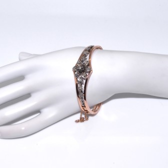 Bijoux anciens - Bracelet jonc Napoléon III 