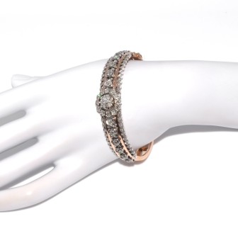 Bijoux anciens - Bracelet jonc Napoléon III 