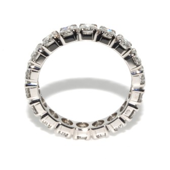 Bagues de fiançailles - Alliance américaine diamants - Env. 3,10 carats