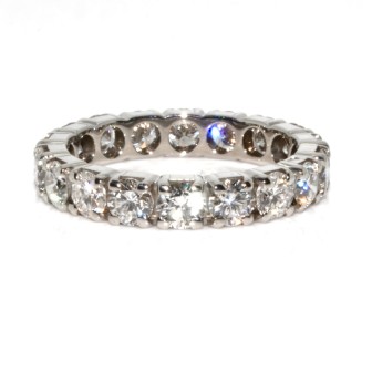 Bijoux récents - Alliance américaine diamants - Env. 3,10 carats