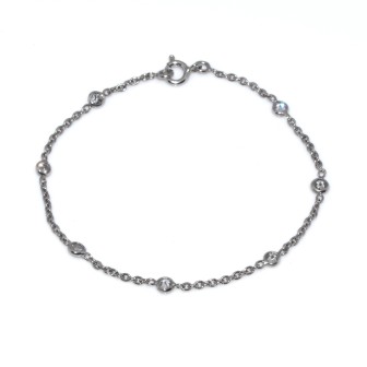 Bijoux anciens - Bracelet diamants