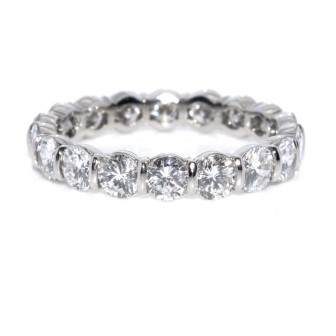 Bijoux récents - Alliance américaine diamants - Env. 2,70 carats
