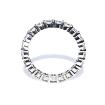 Bijoux récents - Alliance américaine diamants - Env. 3,00 carats