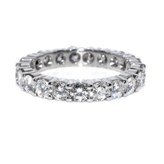 Bijoux récents - Alliance américaine diamants - Env. 3,00 carats