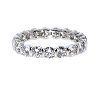 Bijoux récents - Alliance américaine diamants - 2,57 carats