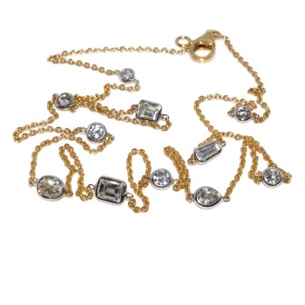 Créations - Collier diamants