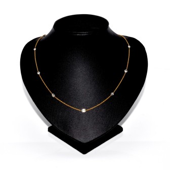 Créations - Collier diamants