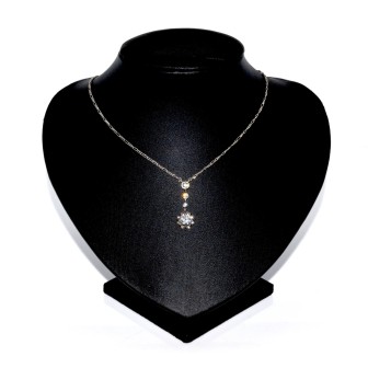 Bijoux anciens - Pendentif art deco diamants