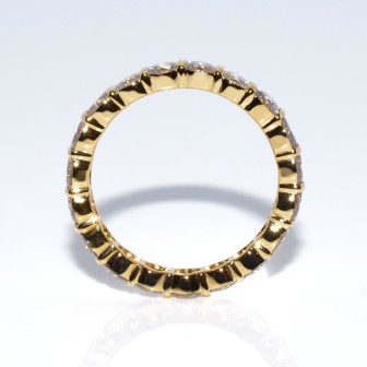 Bagues de fiançailles - Alliance américaine diamants - Env. 2,80 carats