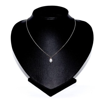 Bijoux anciens - Pendentif diamant poire 