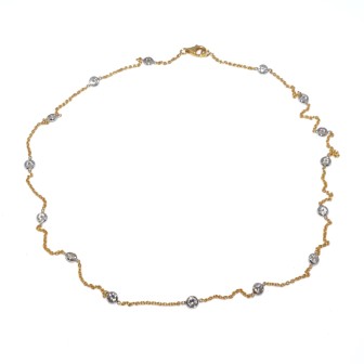 Créations - Collier diamants