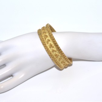 Bijoux anciens - Gay Frères - Bracelet ruban vintage