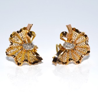 Bijoux Récents - Boucles d'oreilles vintage
