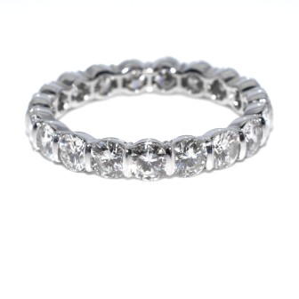 Bagues de fiançailles - Alliance américaine diamants - 3,02 carats
