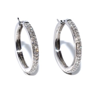 Bijoux anciens - Boucles d'oreilles créoles
