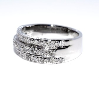 Bijoux anciens - Bague diamants