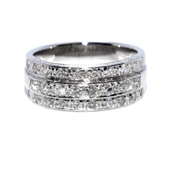 Bijoux anciens - Bague diamants