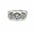 Bijoux récents - Bague trilogie diamants 2,04ct total 