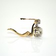 Bijoux anciens - Boucles d'oreilles dormeuses diamants env. 1,30 cts